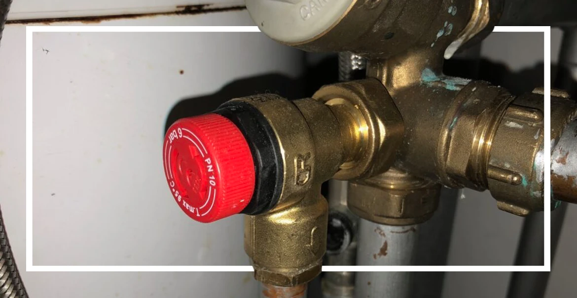 Faulty pressure relief valve risks infographic